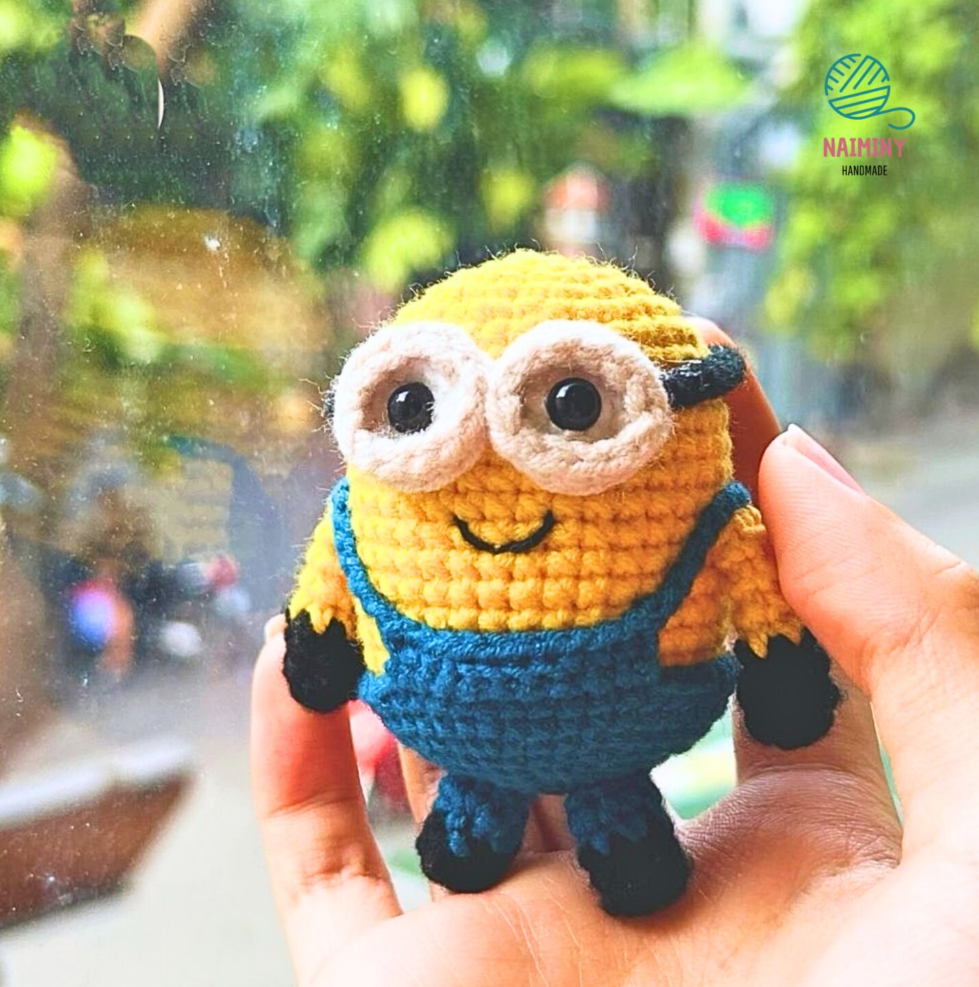 CROCHET PATTERN: Minions Crochet Pattern Small Size Minions Amigurumi  Keychain Tutorial in PDF English Pattern - Etsy, image size:1429x1441