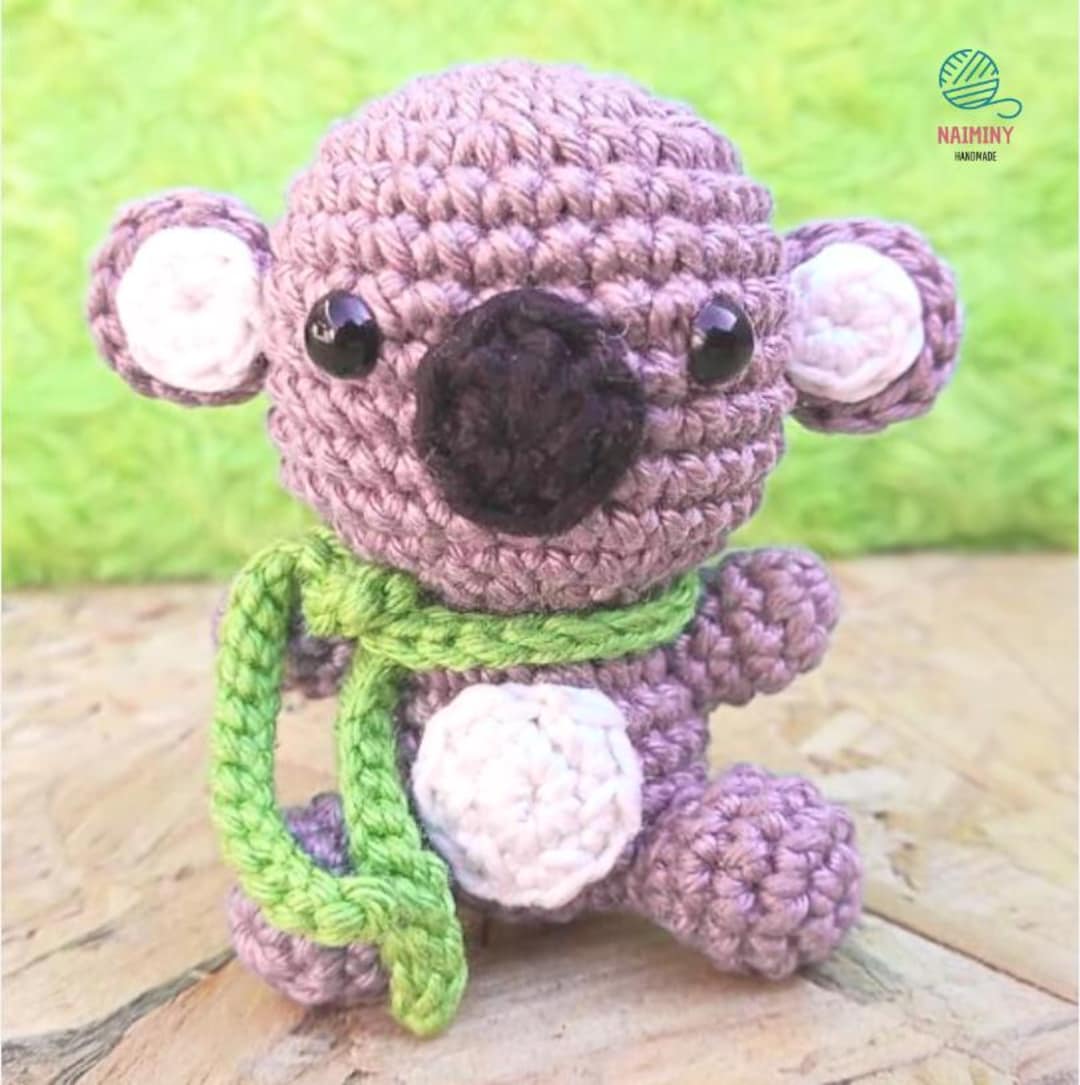 Mini Koala Plushie PDF Pattern, Amigurumi Tutorial PDF in English ...