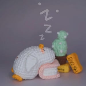 Bundle 8in1 Funny Ducklings Crochet PDF Pattern, How to Crochet Cute Duck Amigurumi, Crochet Mini Duck Tutorial, Cute Animal Crochet Pattern image 6