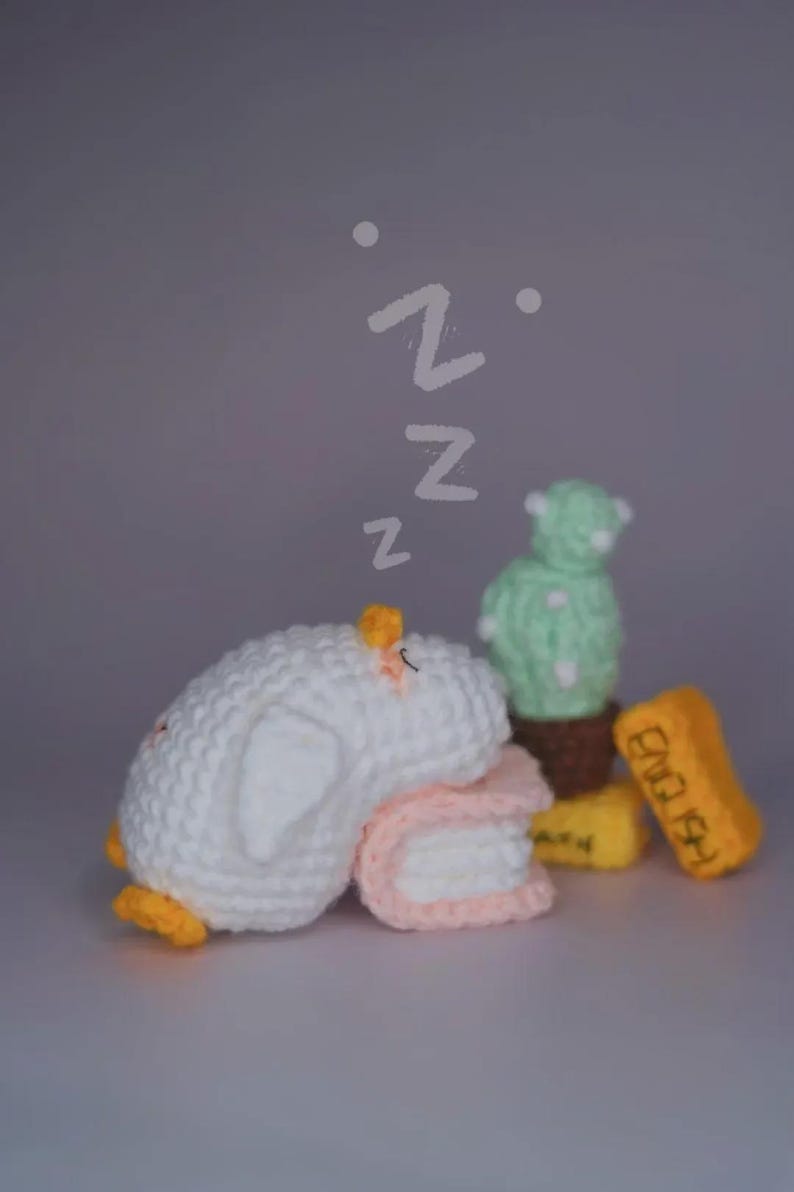 Bundle 8in1 Funny Ducklings Crochet PDF Pattern, How to Crochet Cute Duck Amigurumi, Crochet Mini Duck Tutorial, Cute Animal Crochet Pattern image 6
