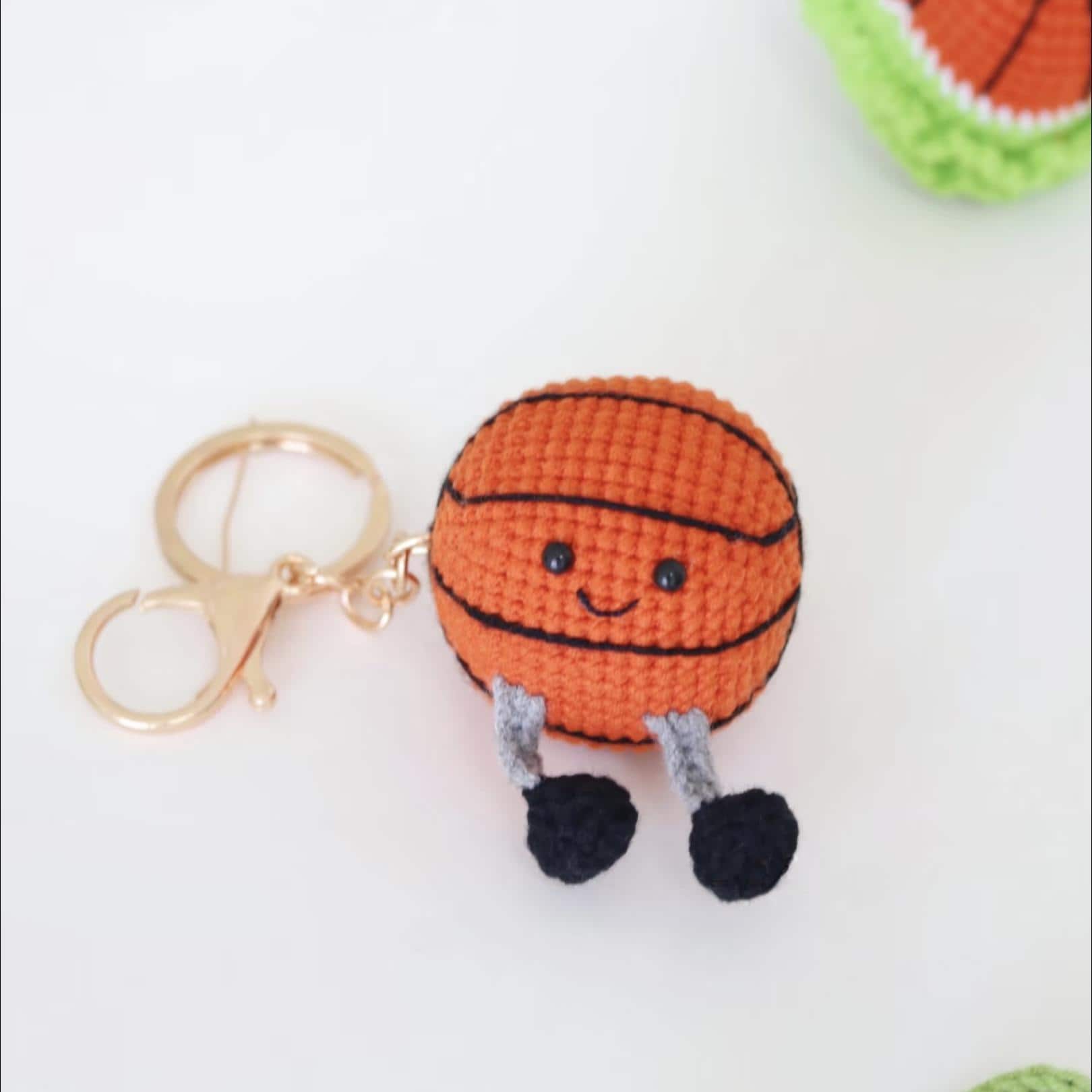 30 Basketball Crochet Patterns for Fans, Gifts, and Game-Day Decor 13 Mini Basketball Keychain Crochet Pattern