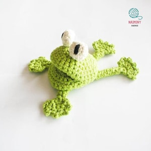Frog Crochet PDF Pattern, No Sew Amigurumi, Crochet Plushie Pattern, Crochet Pattern Frog, Crochet Frog Plushie