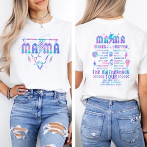 Funny Mama Shirt Some Days I Rock It Tee, Lightning Bolt Mom Shirt, Motherhood Tour Shirt, Mother’s Day Gift, Rocker Mom Aesthetic, Mom Gift