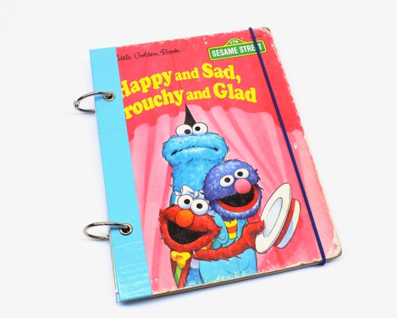 Refillable Little Golden Book Journal Sketchbook STORYBOOK JOURNAL