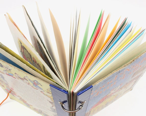 Refillable Little Golden Book Journal Sketchbook STORYBOOK JOURNAL