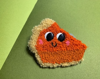 Pumpkin Pie Brooch brooch