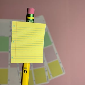 Adesivi di carta per mini taccuini