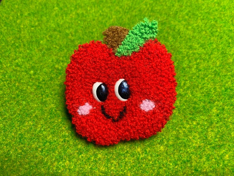 Apple brooch image 4