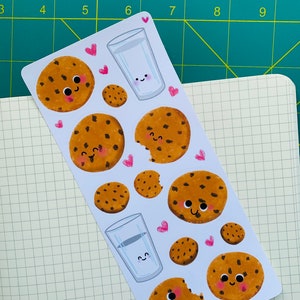 Cookies and milk stickers image 7