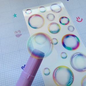 Clear Bubble Stickers
