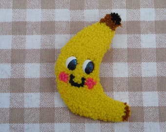 Happy Banana Brooch