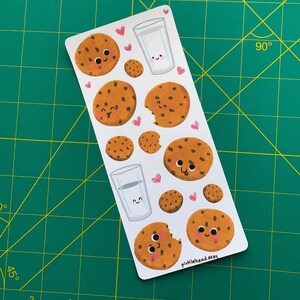 Cookies and milk stickers image 1