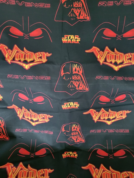 Stoffe Meterware Star Wars Jersey Stoff Star Wars Wappen, Blau