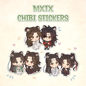 Pegatinas Chibi MXTX - tgcf / mdzs / svsss