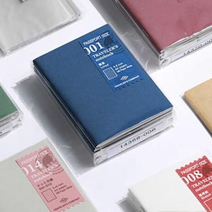 Midori Travelers company Traveler's notebook kit passport size