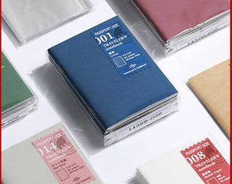 Midori Travelers company Traveler's notebook kit passport size