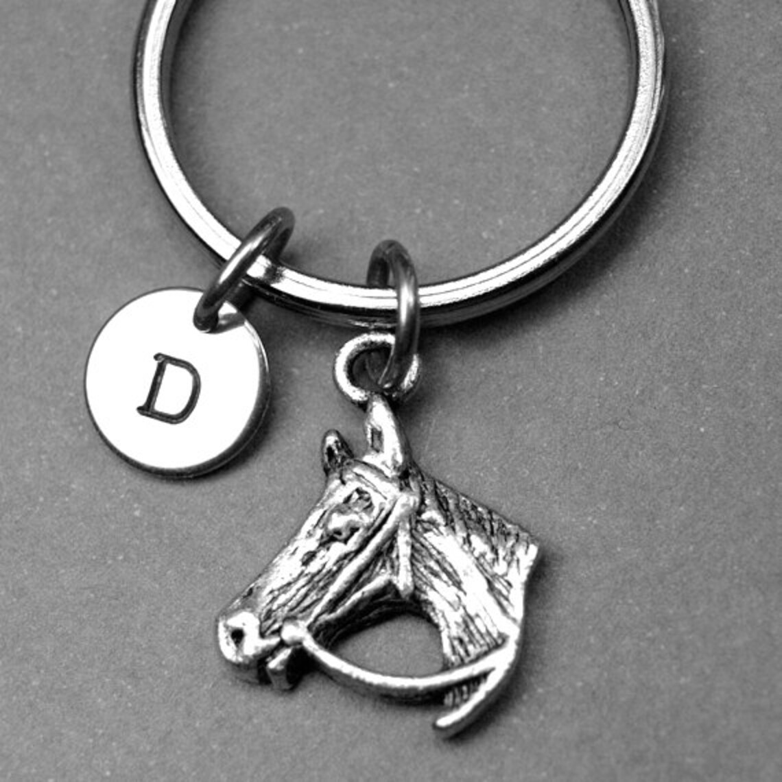 Horse equestrian keychain horse keychain equestrian Etsy
