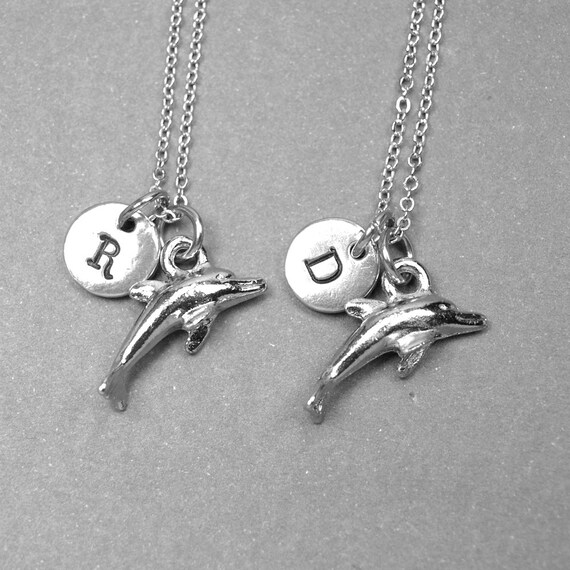 Best Friend Necklace Dolphin Necklace 