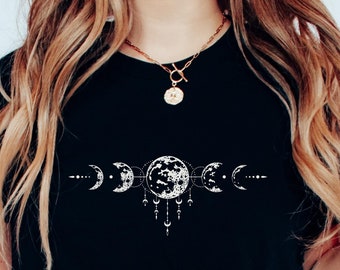 Moon Shirt, Moon Phases Shirt, Mystical Moon Shirt, Celestial Moon Shirt, Sun and Moon Shirt, Witchy Shirt, Astrology Shirt, Astronomy Shirt