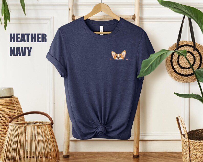 Camiseta Corgi, Camiseta Corgi Divertida, Camiseta para Amantes de los Corgis, Bolsillo Corgi, Camiseta para Mamá Corgi, Camiseta para Perro Salchicha, Papá Corgi con la frase "Tengo Amigos en los Bajos Fondos" imagen 18