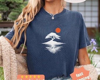 Bonsai Shirt, Comfort Colors Shirt, Bonsai Tree Shirt, Bonsai tshirt, Bonsai Art, Bonsai Tee, Bonsai Lover, Plant Lover Gift Botanical Shirt