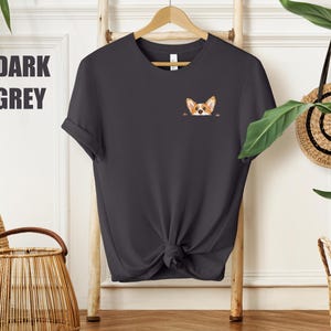Camiseta Corgi, Camiseta Corgi Divertida, Camiseta para Amantes de los Corgis, Bolsillo Corgi, Camiseta para Mamá Corgi, Camiseta para Perro Salchicha, Papá Corgi con la frase "Tengo Amigos en los Bajos Fondos" imagen 17