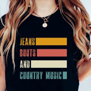Country Music Shirt, Funny Country T-Shirt, Country Music Lover Shirt, southern cowgirl Gift, Country concert shirt, Western shirt, Howdy
