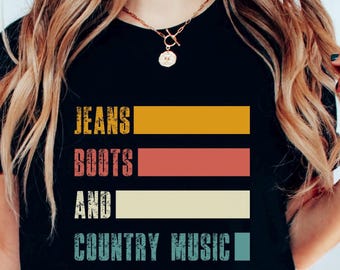 Country Music Shirt, Funny Country T-Shirt, Country Music Lover Shirt, southern cowgirl Gift, Country concert shirt, Western shirt, Howdy