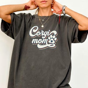Corgi Shirt, Comfort Colors®, Funny Corgi Shirt, Corgi Lover Shirt, Corgi Mom Shirt, Wiener Dog Shirt, Retro Corgi Shirt, Low Rider Shirt