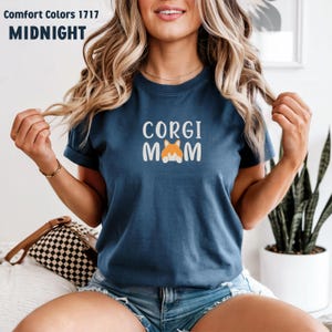 Funny Corgi Butt Shirt, Comfort Colors® Corgi Shirt, Corgi Lover Shirt, Corgi Mom Shirt, Wiener Dog Shirt, Corgi Mama Shirt, Low Rider Shirt