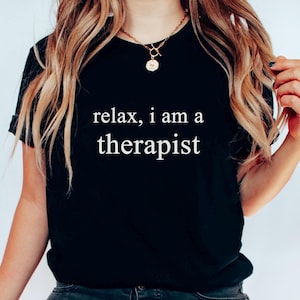 Therapist Shirt, Therapist Gift, Gift For Therapist, Mental Health Awareness, Counselor Shirt, Psychologist Shirt Therapist Therapist tShirt