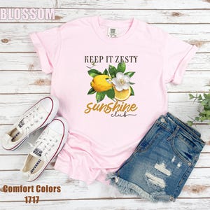 Lemon Shirt, Comfort Colors®, Farmers Market, Sunshine Shirt, Farmers Market Shirt, Gardening Shirt, Fruit Shirt, Fruit Market, Lemon Print