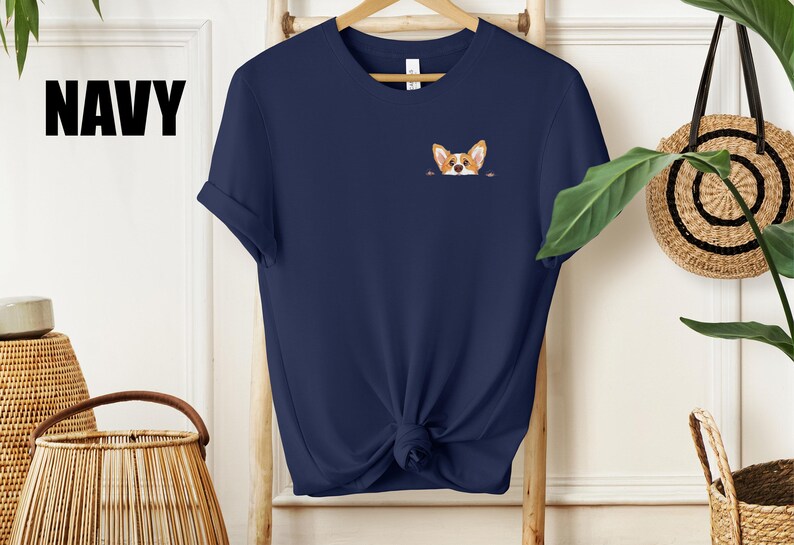 Camiseta Corgi, Camiseta Corgi Divertida, Camiseta para Amantes de los Corgis, Bolsillo Corgi, Camiseta para Mamá Corgi, Camiseta para Perro Salchicha, Papá Corgi con la frase "Tengo Amigos en los Bajos Fondos" imagen 14