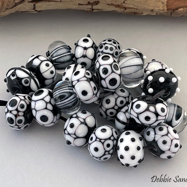 Handmade Lampwork Glass Beads For Jewelry Supplies, Beads For Bracelets, Statement Necklaces For Women, Glass Beads Earrings, Tribal Style