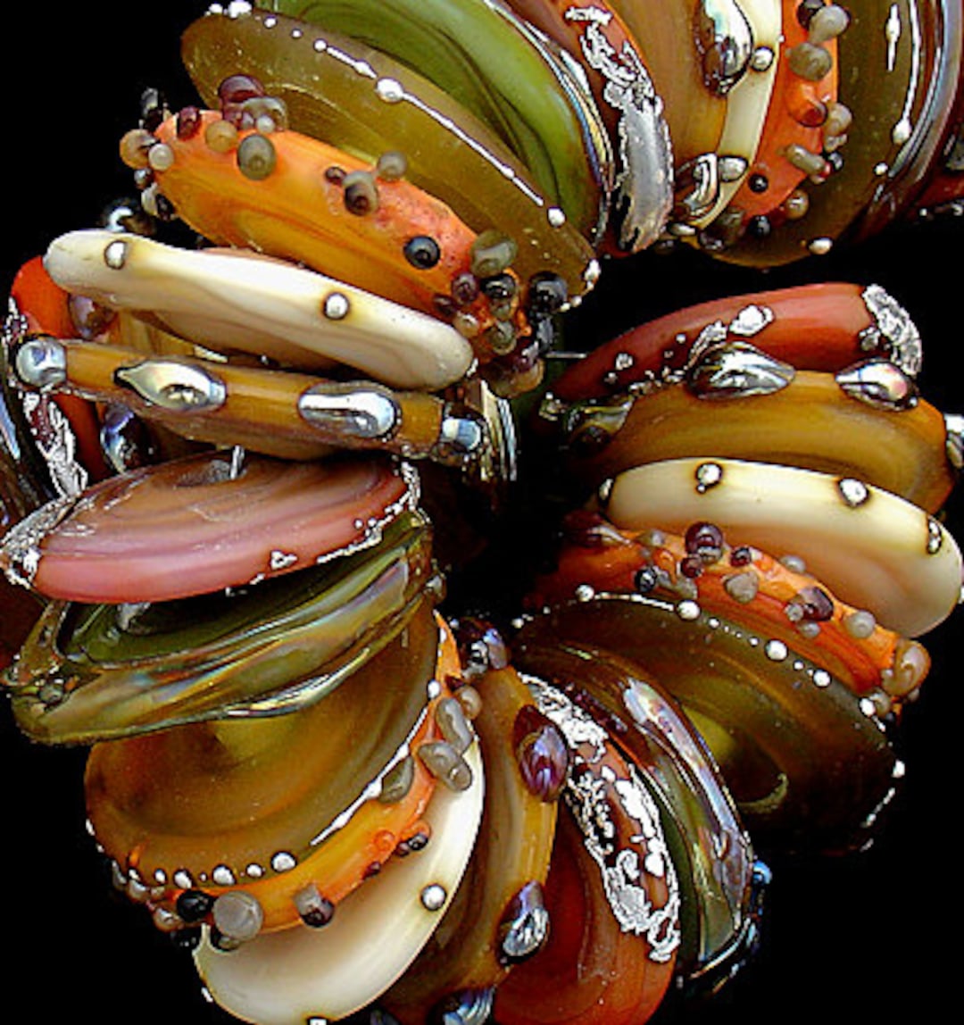 5 Piece Boho Glass Bead Set