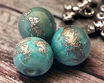 Glass Beads For Jewelry Making, Beads For Jewelry Supplies, Beads For Statement Necklace, Lampwork Beads For Boho Bracelet, Trio Bet Set