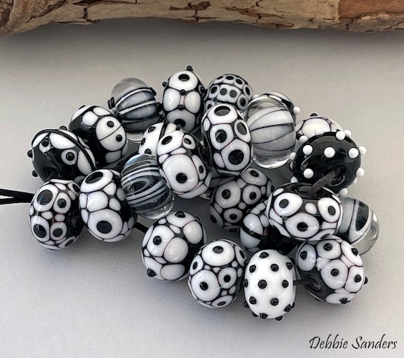 Handmade Lampwork Glass Beads For Jewelry Supplies, Beads For Bracelets, Statement Necklaces For Women, Glass Beads Earrings, Tribal Style