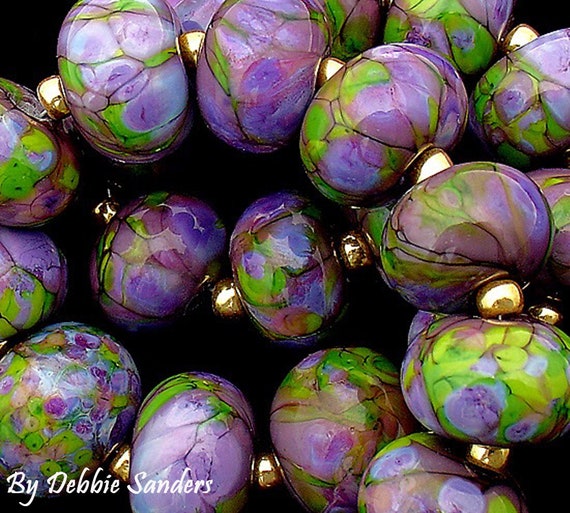 Colorful Lampwork Beads For Statement Necklace, Jewelry Beads Bracelet, Handmade Glass Beads For Jewelry Supplies, Glass Beads For Earrings