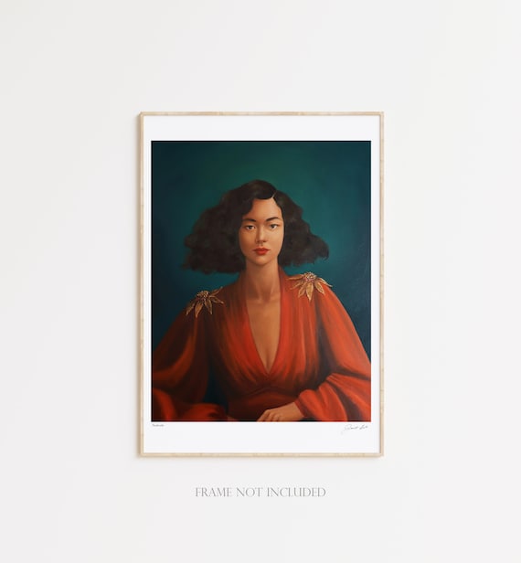 Pembrooke Portrait Art Print Pembrooke Portrait Art Print