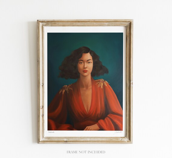 Pembrooke Portrait Art Print Pembrooke Portrait Art Print