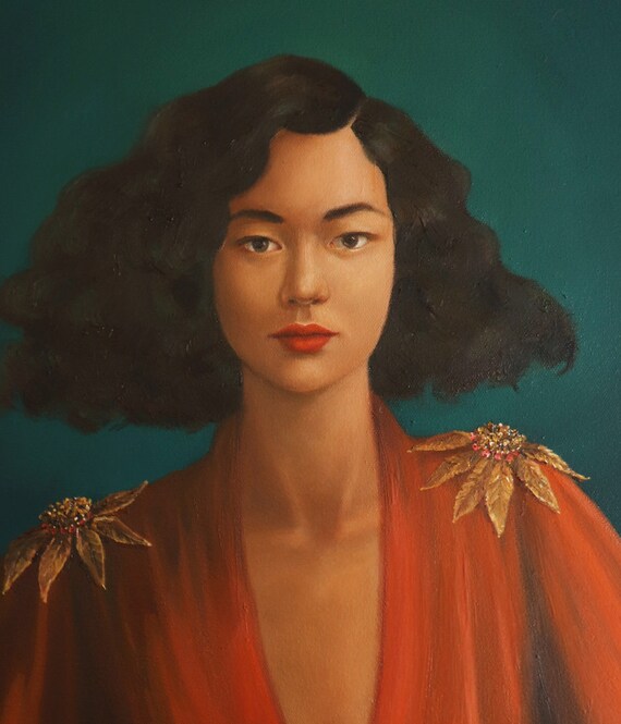 Pembrooke Portrait Art Print Pembrooke Portrait Art Print