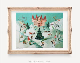 Christmas At The Winter Palace Art Print. Janet Hill Studio.
