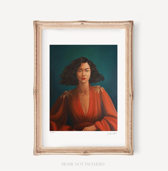 Pembrooke Portrait Art Print Pembrooke Portrait Art Print
