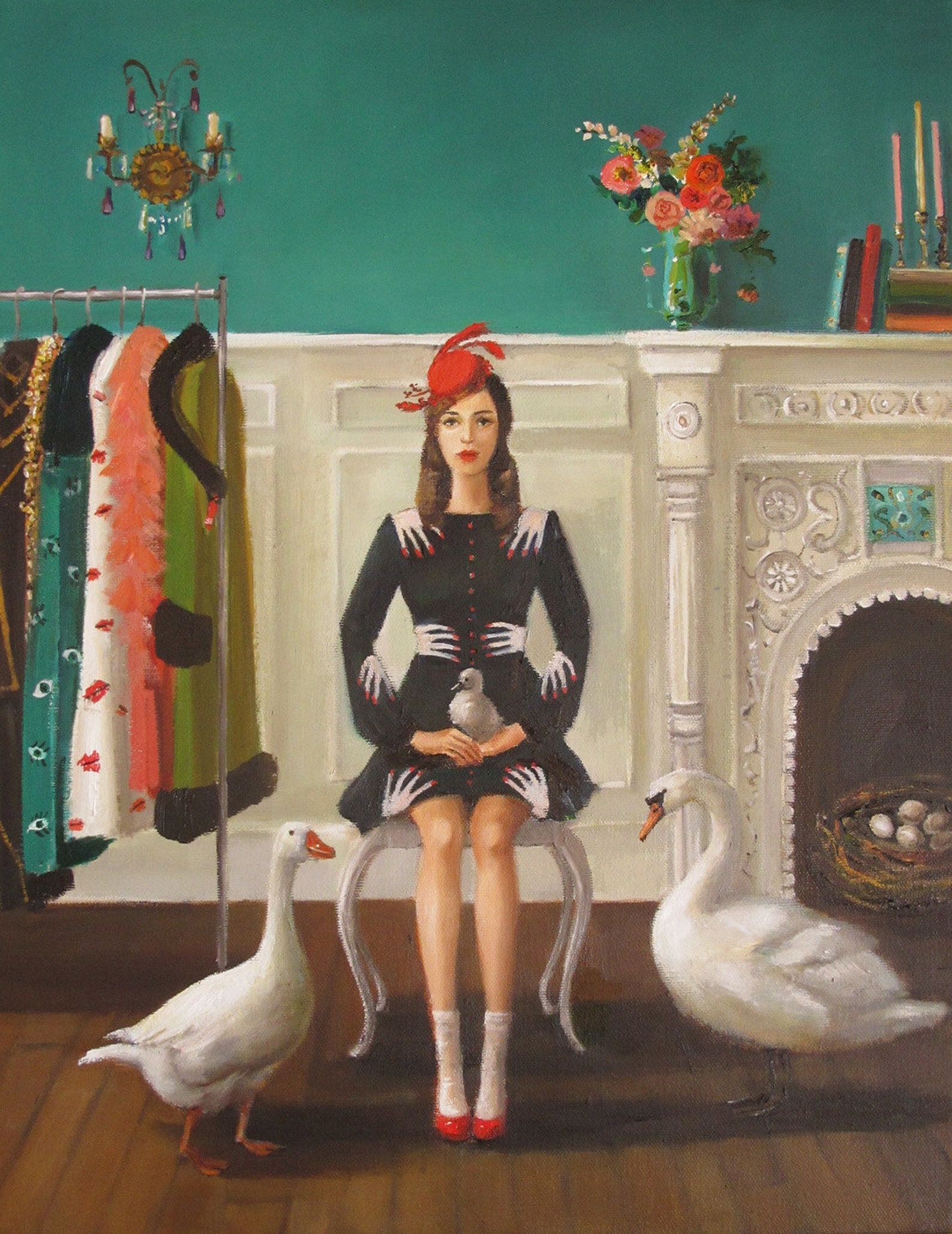 Моди художница картины