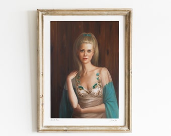 Louche Laura. Art Print. Janet Hill Studio