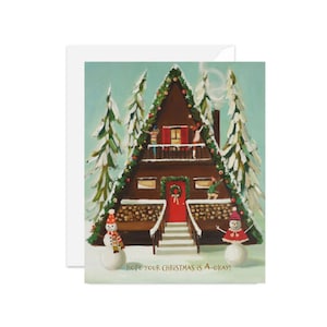 Carte de Noël en A. UGS JH1208
