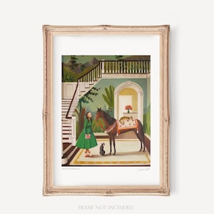Quicksand. Art Print. Janet Hill Studio - Etsy 日本