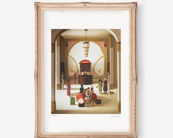 Spymasters. Art Print. Janet Hill Studio