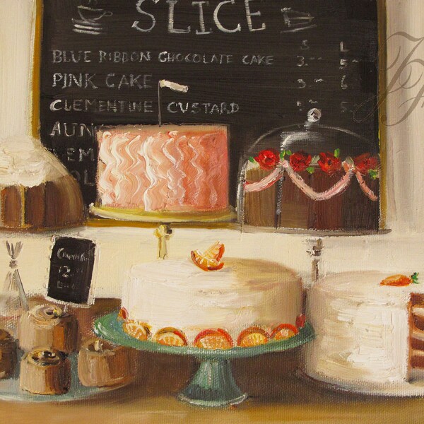 Still Life- A Small Slice- Art Print