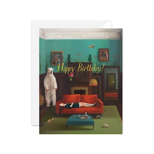 Confessions d'une baby-sitter - Carte de joyeux anniversaire. Réf. JH1201